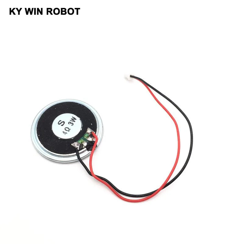 2pcs/lot New Ultra-thin Speaker 4 Ohms 3 Watt 3W 4R Speaker Diameter 40MM 4CM Thickness 5MM with PH2.0 Terminal Wire Length 15C
