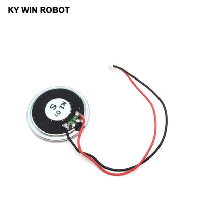 2pcs/lot New Ultra-thin Speaker 4 Ohms 3 Watt 3W 4R Speaker Diameter 40MM 4CM Thickness 5MM with PH2.0 Terminal Wire Length 15C