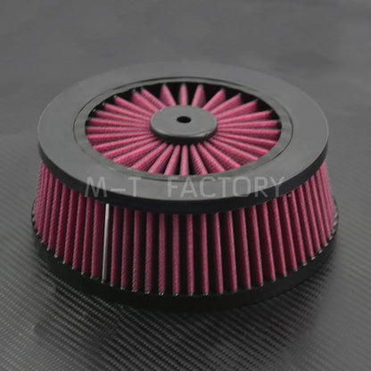Grey Red Blue Filter Element Repalecment For Harley Sportster 883 1200 XL Touring Road King Glide FL Softail Dyna Fat Boy Ultra