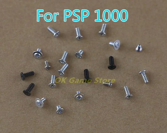 1set/lot Replacement Full Screw Set Repair Parts for PSP1000 PSP1001 PSP 1000 console shell mother main board