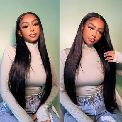 Longer Length Soft Human Hair Wig Factory Cheap Wholesale Full Frontal Wig Mona Hair Vendor