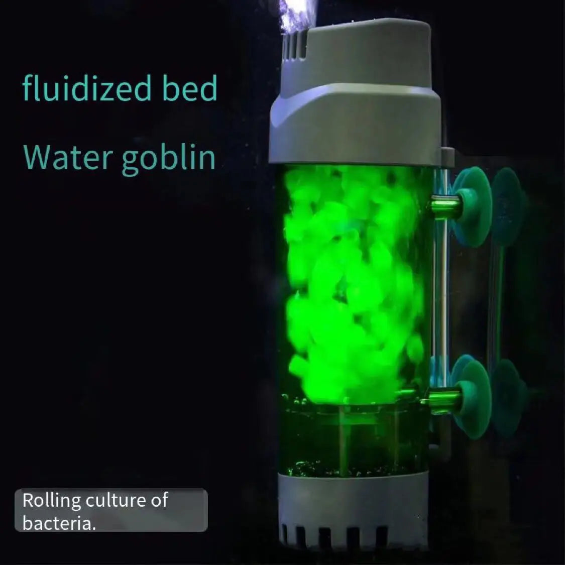 Fish Tank Fluidized Bed Filter Oxygen Supply Water Fairy Rolling Filter Biochemical Filter Physical Filter Aquarium Accessories