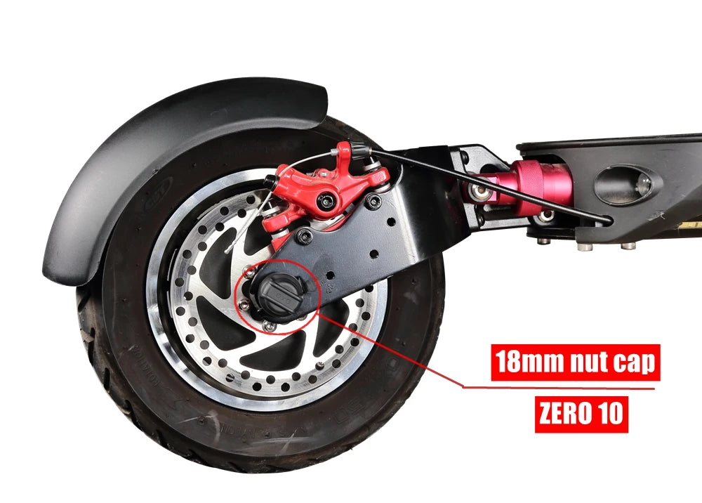 Macury Screw Nut Cap for Speedual Series Zero 8X 10X 11X Zero 9 10 Dualtron Electric Scooter Dustproof Nut Protecting 22mm 18mm