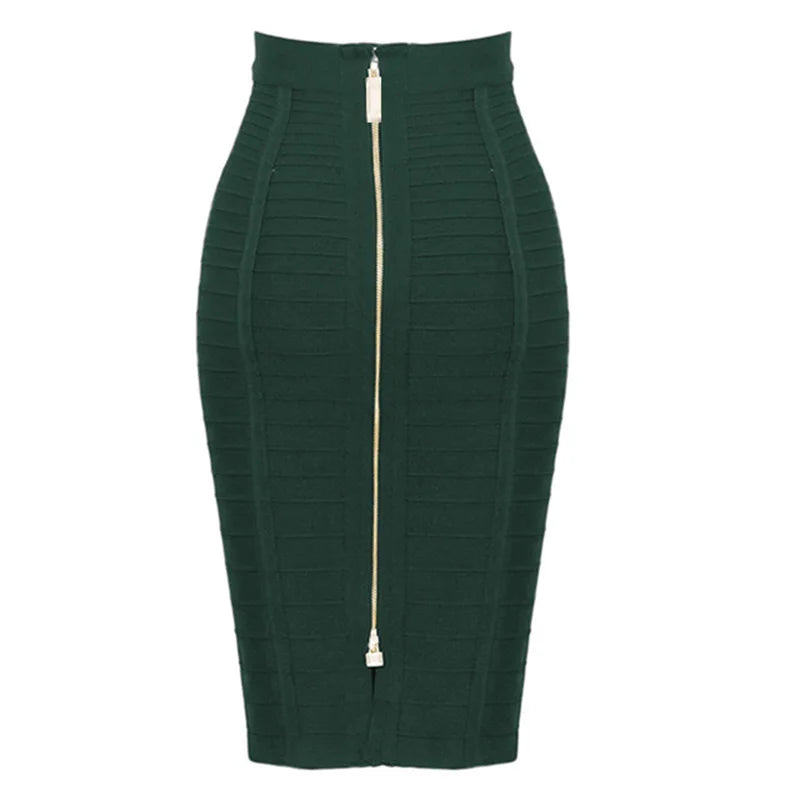 2021 New Bandage Skirts Women Bodycon Woman Skirts Sexy Harajuku Party Club Elegant Celebrity Pencil Skrit Plus Size XL