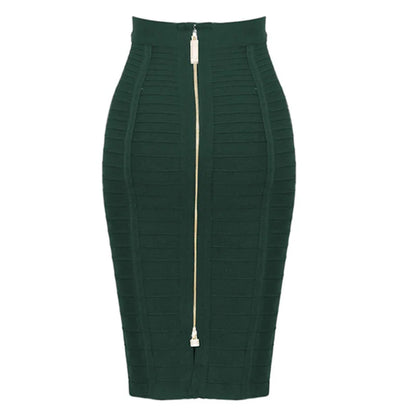 2021 New Bandage Skirts Women Bodycon Woman Skirts Sexy Harajuku Party Club Elegant Celebrity Pencil Skrit Plus Size XL