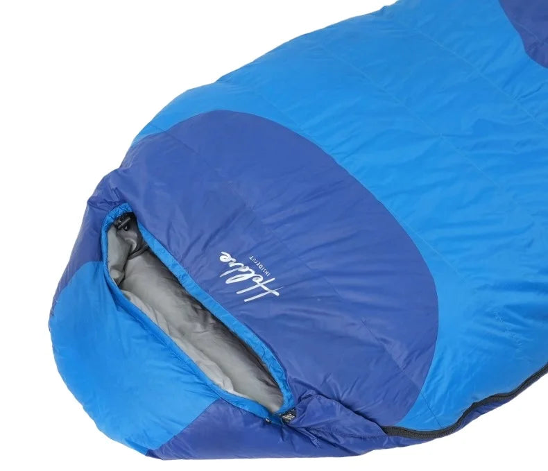 Duck Brand All-Season Lightweight Mummy Adult Sleeping Bag Waterproof Nylon Polyester for Outdoor Camping Mountain Snow