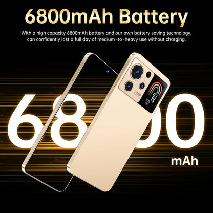New Style 6.8inch Smartphone vivo Mobile Phone Android 512gb Smartphone
