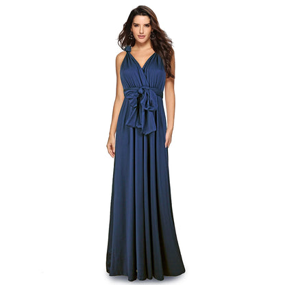 Sexy Women Multiway Wrap Convertible Boho Maxi Club Dress Bandage Long Dress Party Bridesmaids Infinity Longue Femme