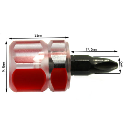 Screwdriver Kit Set Mini Portable Radish Head Screw Driver Transparent Handle Repair Hand Tools Precision Car Repair Small Screw