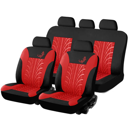 Car Seat Cover Set GeckoPattern Universal Car Seat Cover Full Set Auto Seat Cover Car Styling Interior Accessories