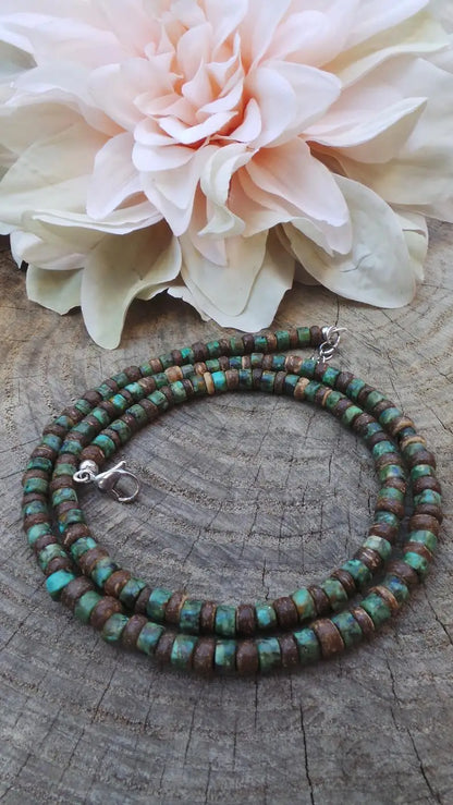 Mens Beaded necklace Necklace African Necklace Surfer necklace Mens necklace