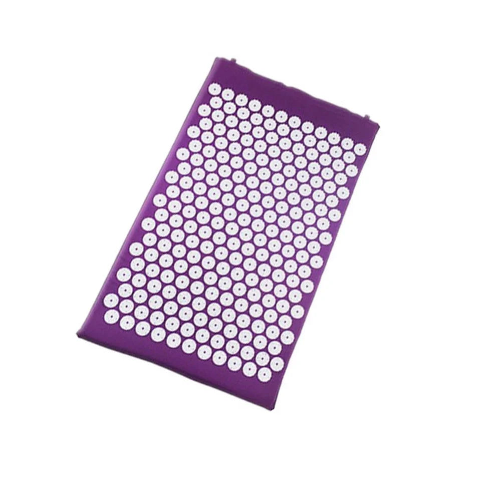 Acupressure Mat Yoga Mat Pillow Meditation Set Massage Mat Relieve Stress Body Pain Fitness Exercise Mats Yoga Massager Cushion