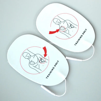 Health Care 5 Pairs AED Training Machine Adult Electronic Patches AED Sticky Pads For First Aid Survival Self Adhesive Kit