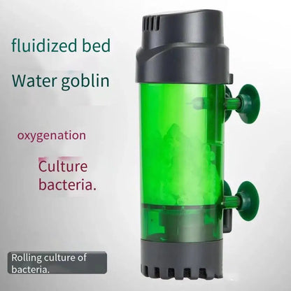 Fish Tank Fluidized Bed Filter Oxygen Supply Water Fairy Rolling Filter Biochemical Filter Physical Filter Aquarium Accessories