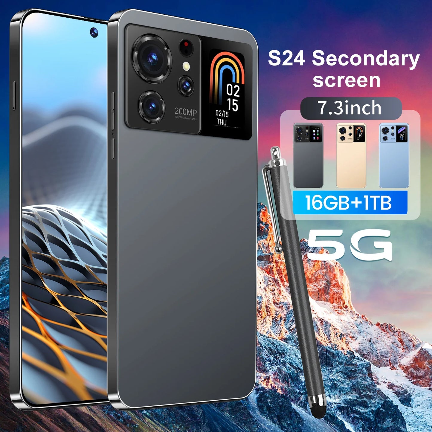 New Style 6.8inch Smartphone vivo Mobile Phone Android 512gb Smartphone