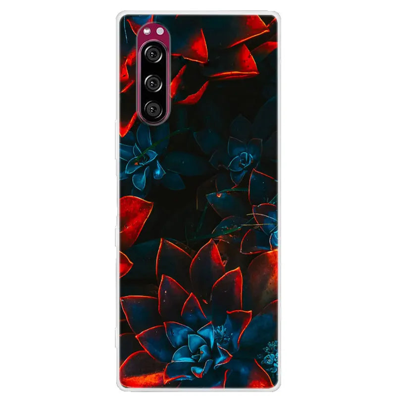 For Sony Xperia 5 Case Xperia5 Bumper Silicone TPU Soft Phone Cover For Sony Xperia 5 J9210 J8210 J8270 6.1' Cases Cartoon