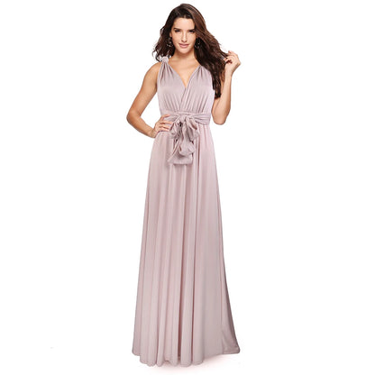 Sexy Women Multiway Wrap Convertible Boho Maxi Club Dress Bandage Long Dress Party Bridesmaids Infinity Longue Femme