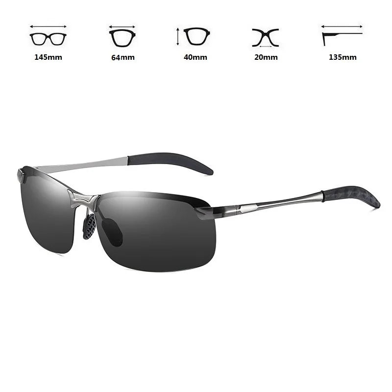 Classic Luxury Men's  Sunglasses For Men Women Driving Fishing Hiking Sun Glasses Male Vintage Glasses Man Shades