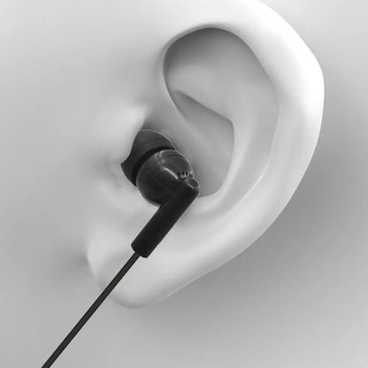 102 Wired Earphone Gaming Clear Ergonomic PVC 3.5mm Moving Coil In-ear Earbud Headphone for Phone