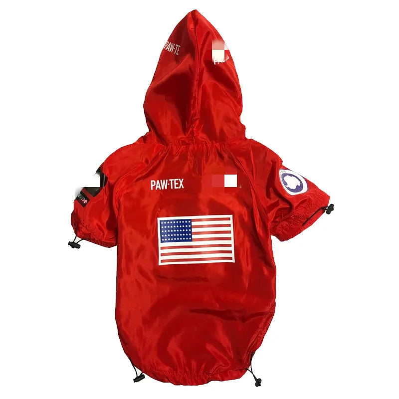Hot Pet Dogs Clothes Raincoat for Puppy Small Big Dogs Clothing French Bulldog Clothes Pug Hoodies Dog Windbreaker Jacket S-5XL