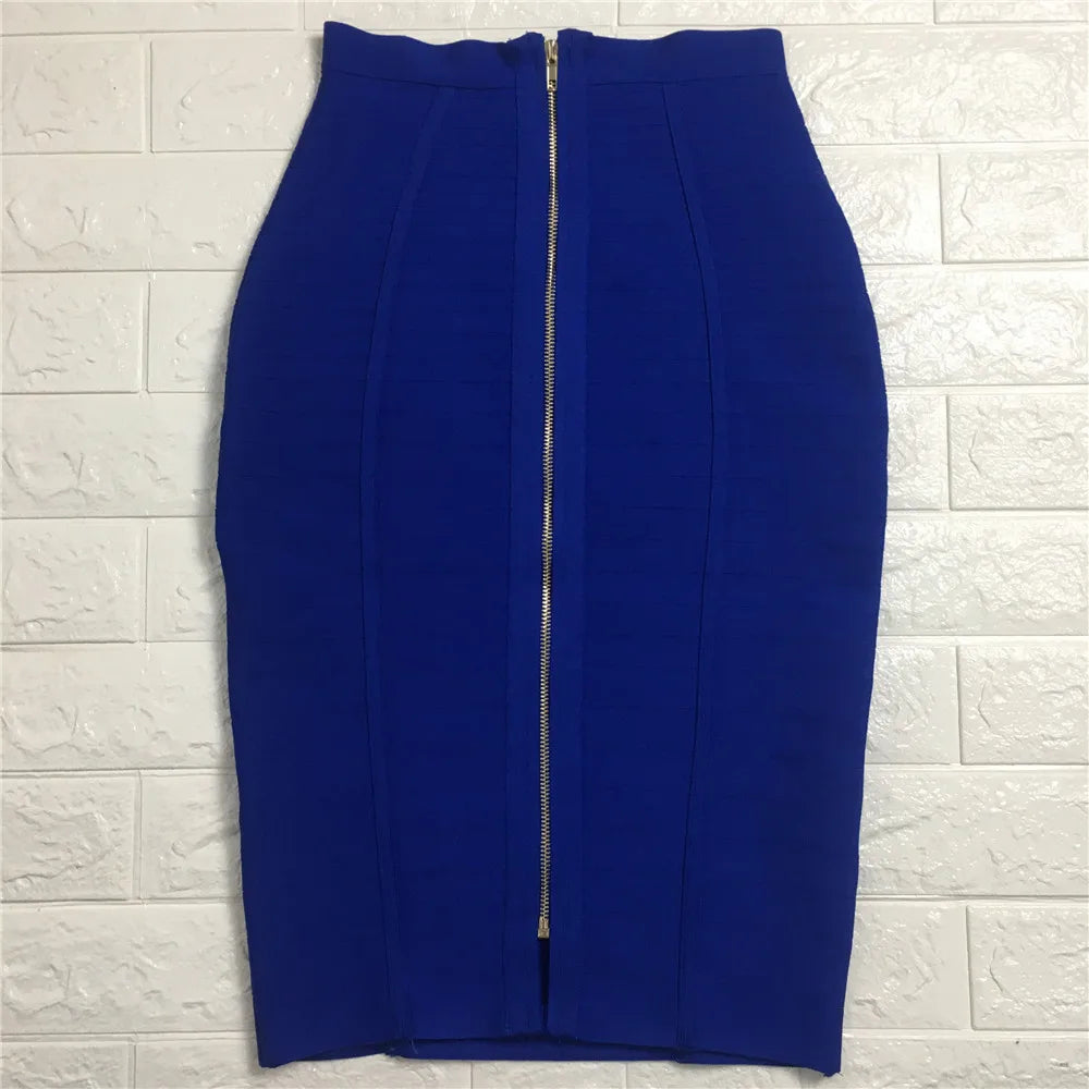 2021 New Bandage Skirts Women Bodycon Woman Skirts Sexy Harajuku Party Club Elegant Celebrity Pencil Skrit Plus Size XL