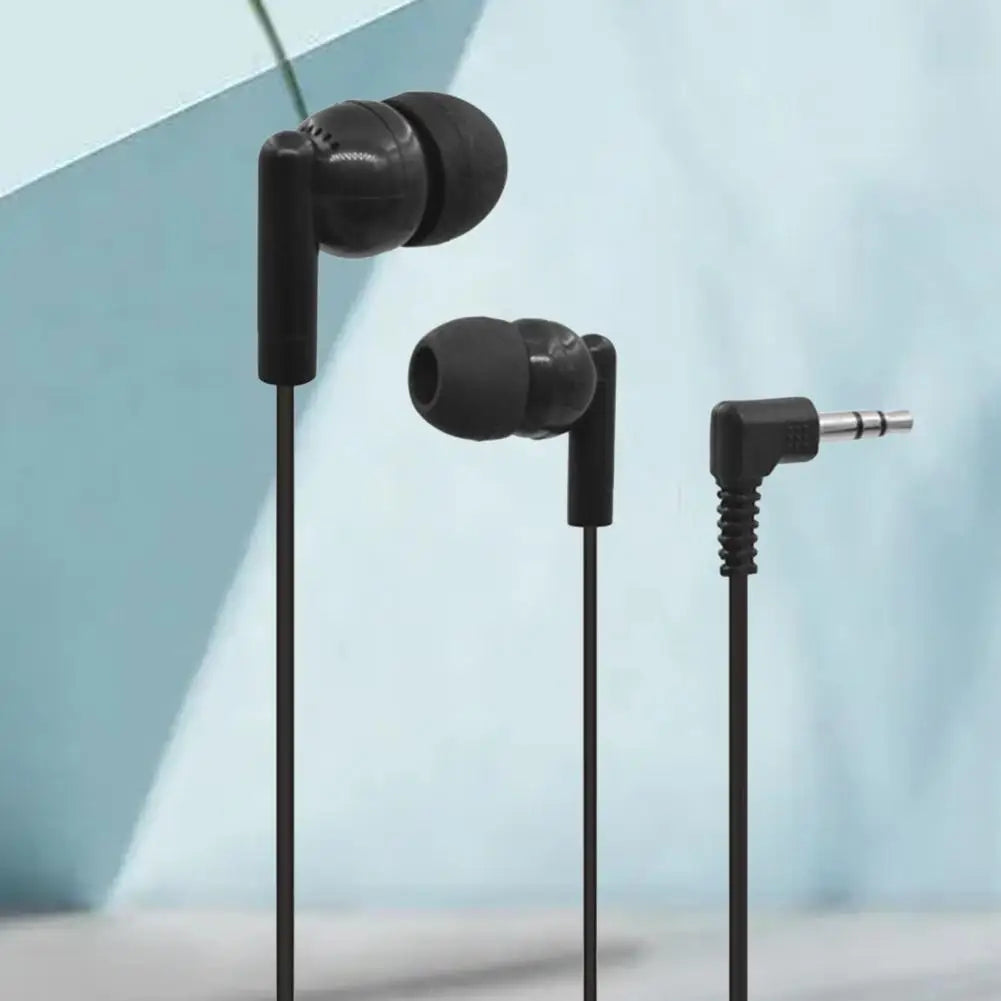 102 Wired Earphone Gaming Clear Ergonomic PVC 3.5mm Moving Coil In-ear Earbud Headphone for Phone