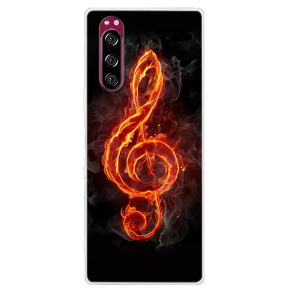 For Sony Xperia 5 Case Xperia5 Bumper Silicone TPU Soft Phone Cover For Sony Xperia 5 J9210 J8210 J8270 6.1' Cases Cartoon