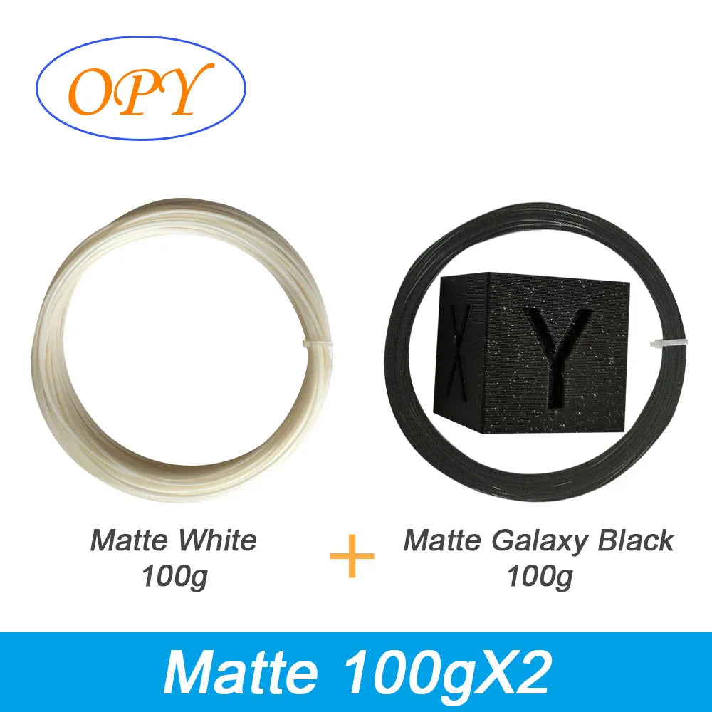 Matte Pla Filament 3D Printer 1.75Mm 1Kg Plastic Thread 10M 100G Sample Black Gray White Grey