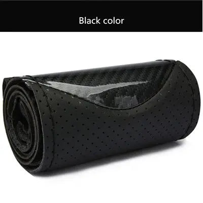 Steering Cover 38cm Soft Anti Slip DIY Hand Sewing Wear-resistant Car Steering-Wheel Braid With Needles Thread