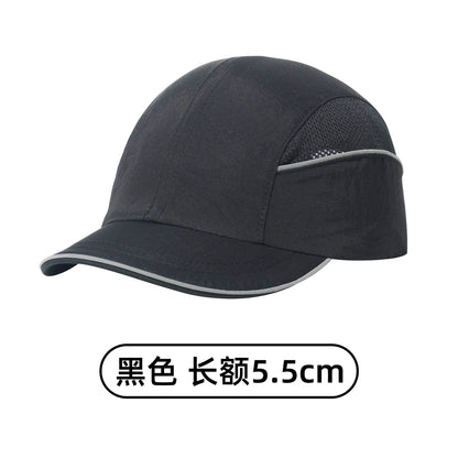 Ce Certified Lightweight Safety Helmet Cross-Border Anti-Collision Hat Protective Workshop Hat Breathable Quick-Drying Anti-Collision Baseball Cap