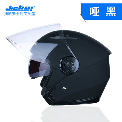 Cross-border electric car helmet half-helmet four-season general-purpose men's and women's half-covered helmet (foreign trade model)