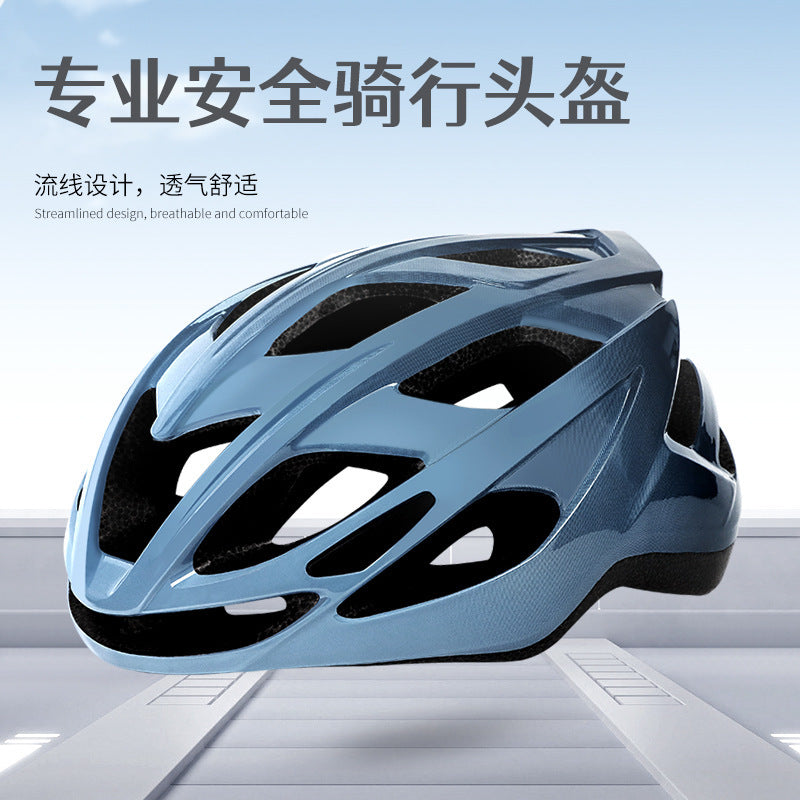 Summer Bicycle Helmet Men's Mountain Bike Integrated Ultra Light Riding Hat Safety Helmet Outdoor Sports Breathable