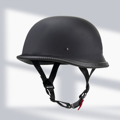 Cross-Border Exclusive Dot German-Style Soldier Helmet, Vintage Helmet, Scooter Cruiser Half Helmet, Unisex, Dot Certified