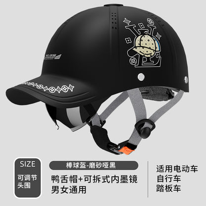 New National Standard 3C Electric Motorcycle Cap Helmet for Men, Sun Protection Breathable Safety Helmet for Women 2025 Electric Scooter