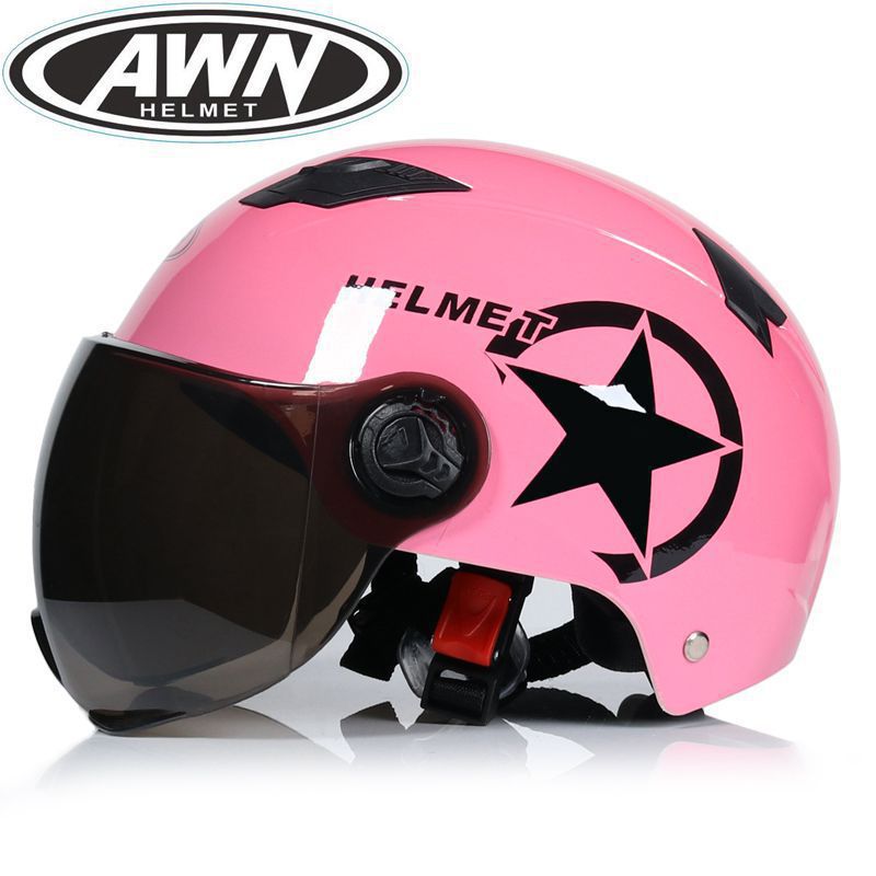 Harley Helmets Printing Advertising Helmets Four Seasons Sunscreen Helmets Thickened Men's and Women's Half Helmets Motorcycle Electric Vehicle Helmets
