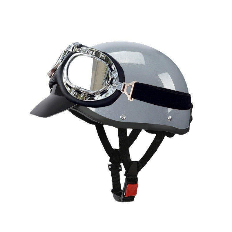 Factory Outlet GB 3C Harley Retro Half Helmet Lightweight Summer Electric Vehicle Helmet Safety Helmet Unisex