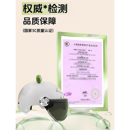 2025 new helmet electric car female cute new national standard 3C certification motorcycle hat summer