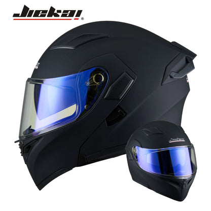 Motorcycle Helmet Male Revealing Helmet Motorcycle Imitation Race Four Seasons Universal Riding Bluetooth Tail Edition 3C Certification