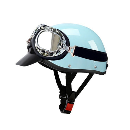 Factory Outlet GB 3C Harley Retro Half Helmet Lightweight Summer Electric Vehicle Helmet Safety Helmet Unisex