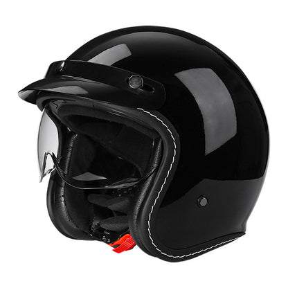 Rhr Retro Motorcycle Helmet Electric Vehicle Helmet Dot Ece Certification Helmet 3C Helmet Motorcycle Security Hat