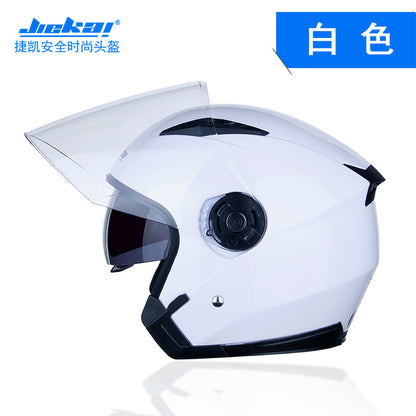 Cross-border electric car helmet half-helmet four-season general-purpose men's and women's half-covered helmet (foreign trade model)