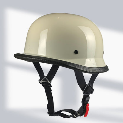 Cross-Border Exclusive Dot German-Style Soldier Helmet, Vintage Helmet, Scooter Cruiser Half Helmet, Unisex, Dot Certified