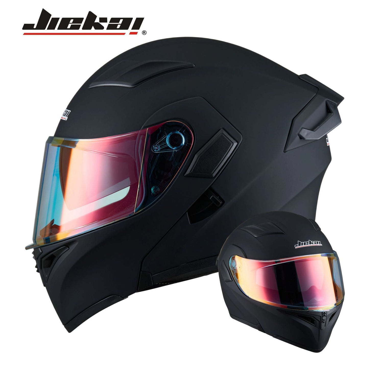 Motorcycle Helmet Male Revealing Helmet Motorcycle Imitation Race Four Seasons Universal Riding Bluetooth Tail Edition 3C Certification