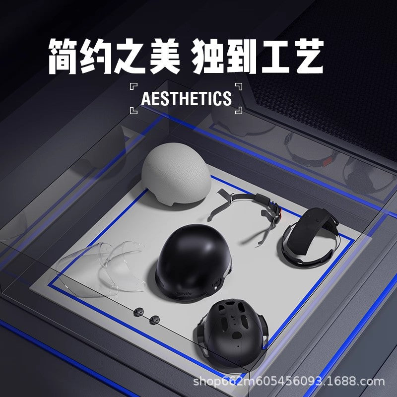 New National Standard 3C Certified Electric Vehicle Helmet for Men and Women in Summer, Lightweight Anti-Collision Half Helmet for Electric Scooters and Motorcycles