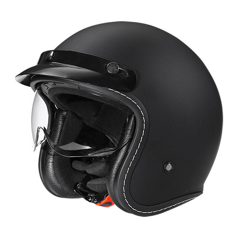 Rhr Retro Motorcycle Helmet Electric Vehicle Helmet Dot Ece Certification Helmet 3C Helmet Motorcycle Security Hat