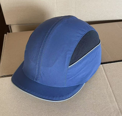 Ce Certified Lightweight Safety Helmet Cross-Border Anti-Collision Hat Protective Workshop Hat Breathable Quick-Drying Anti-Collision Baseball Cap