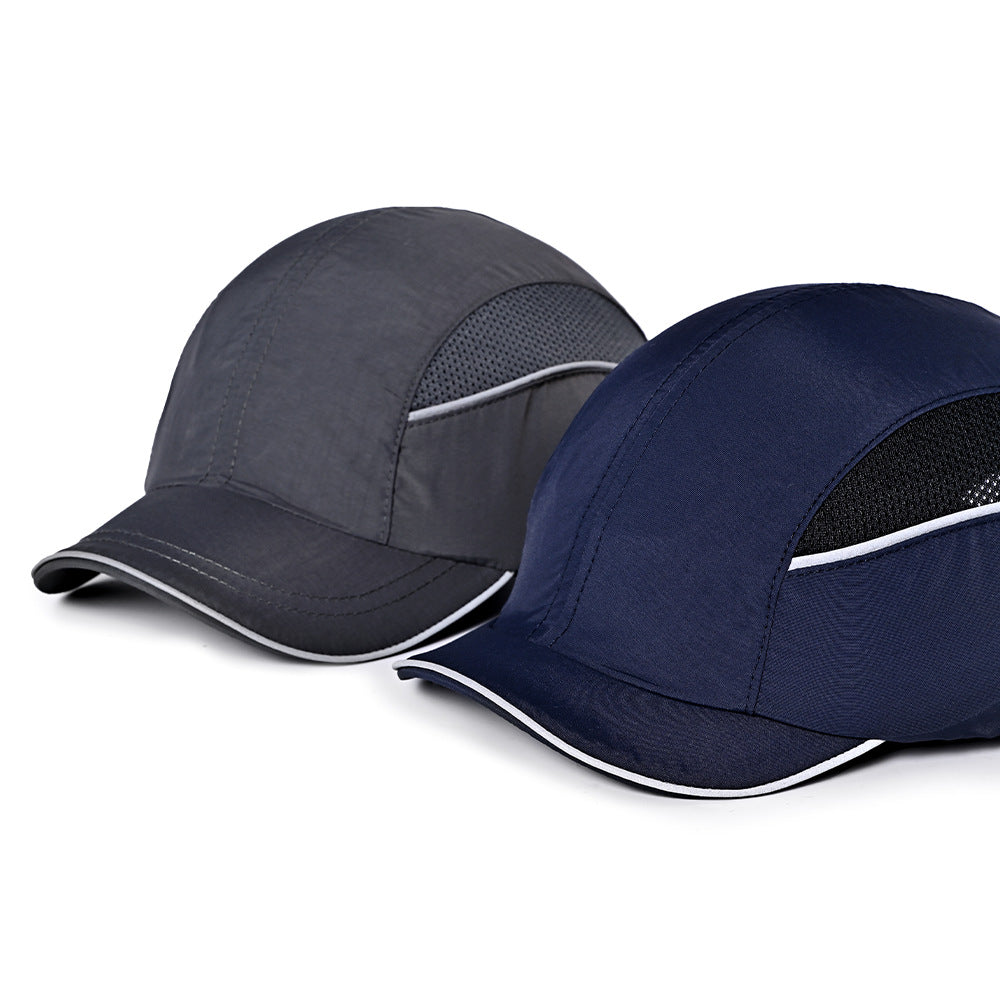 Ce Certified Lightweight Safety Helmet Cross-Border Anti-Collision Hat Protective Workshop Hat Breathable Quick-Drying Anti-Collision Baseball Cap