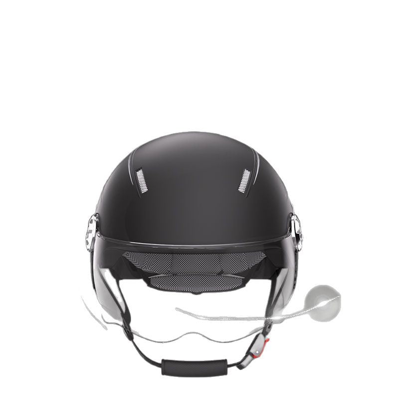 MAHAER Four Seasons 3C Adult Sunscreen Helmet Electric Motorcycle Unisex Half Helmet Electric Car Riding