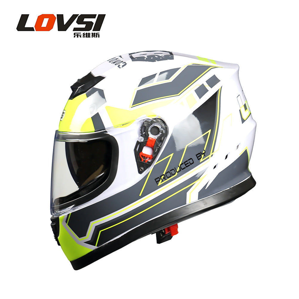 Foreign Trade Special for Motorcycle Helmet Men's Anti-fog Warm Winter Motorcycle Electric Vehicle Locomotive Women's Full Covered Full Helmet