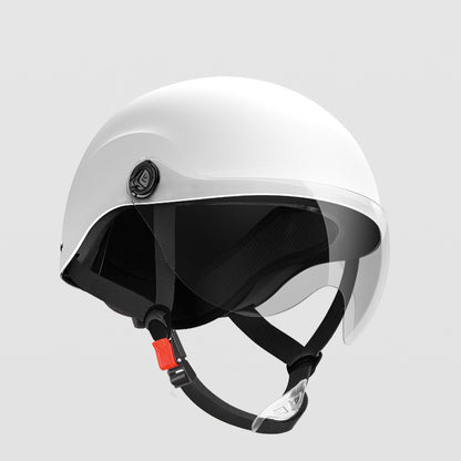 3C certification electric car helmet unisex windproof half helmet summer sun protection portable battery car safety helmet
